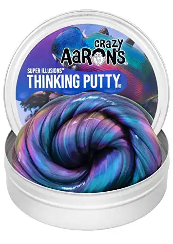 Crazy Aaron's Thinking Putty 4" Tin - Super Illusions Super Scarab