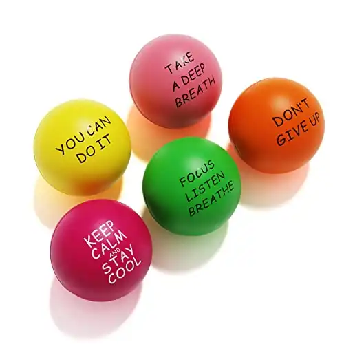Lumarice Stress Balls (5 Pack) for Kids and Adults
