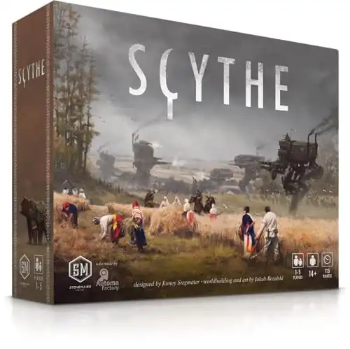 Stonemaier Games: Scythe (Base Game) | an Engine-Building, Area Control Strategy Board Game Set in Dieselpunk 1920s Europe