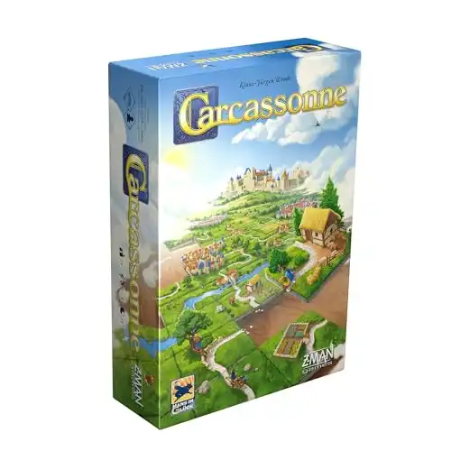 Carcassonne Board Game (BASE GAME) | Board Game for Adults and Family