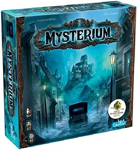 Mysterium Board Game (Base Game) - Enigmatic Cooperative Mystery Game with Ghostly Intrigue