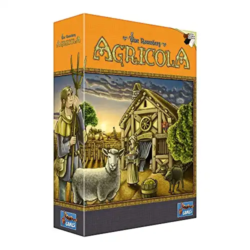 Agricola (Revised Edition) Strategy Game Farming Game for Adults and Teens