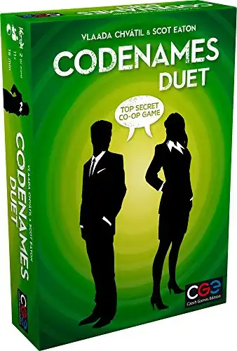Codenames: Duet - The Two Player Word Deduction Game by CGE Czech Games Edition