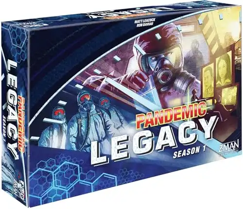 Pandemic Legacy Season 1 Blue Edition Board Game for Adults and Family