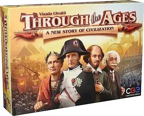 CGE Czech Games Edition Through The Ages, Strategy Board Game