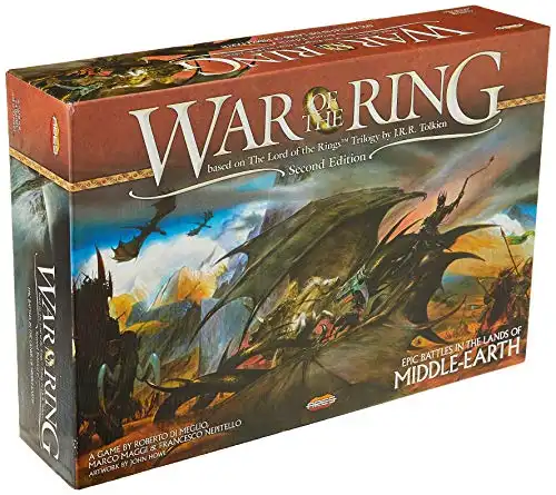 Fantasy Flight Games Ares Games War of The Ring 2nd Edition, Multi-Colored (AGS WOTR001)