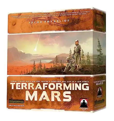 Terraforming Mars Board Game - Award Winning Strategic Space Adventure Game for Family Game Night