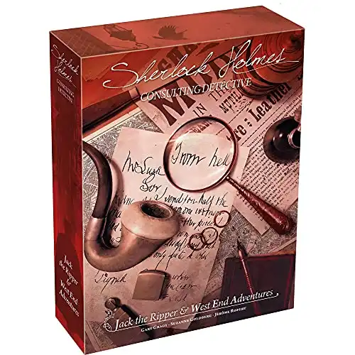 Sherlock Holmes Consulting Detective - Jack the Ripper & West End Adventures Board Game