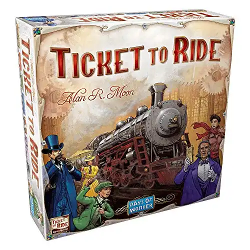 Ticket to Ride Board Game - A Cross-Country Train Adventure for Friends and Family!