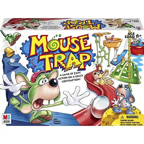 Hasbro Gaming Mouse Trap Kids Board Game