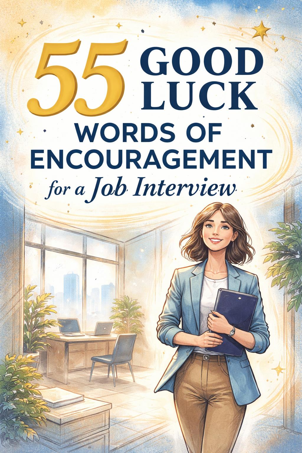 words of encouragement for job interview | job interview confidence quotes | good luck on your interview my love