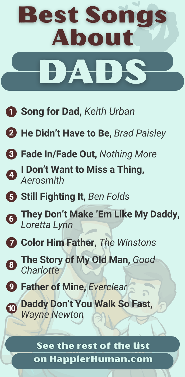 father songs | songs about fathers | father song