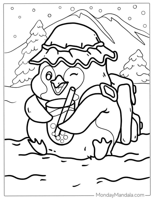 penguin coloring pages | coloring pages for penguins | coloring pages