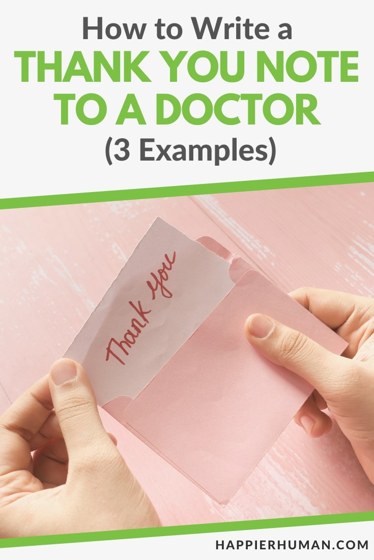 thank you note to doctor | thank you note | thank you