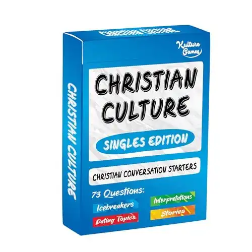 Kulture Games Christian Culture (Singles Edition) - Conversation Starters to Spark Meaningful Discussion Between Christian Singles