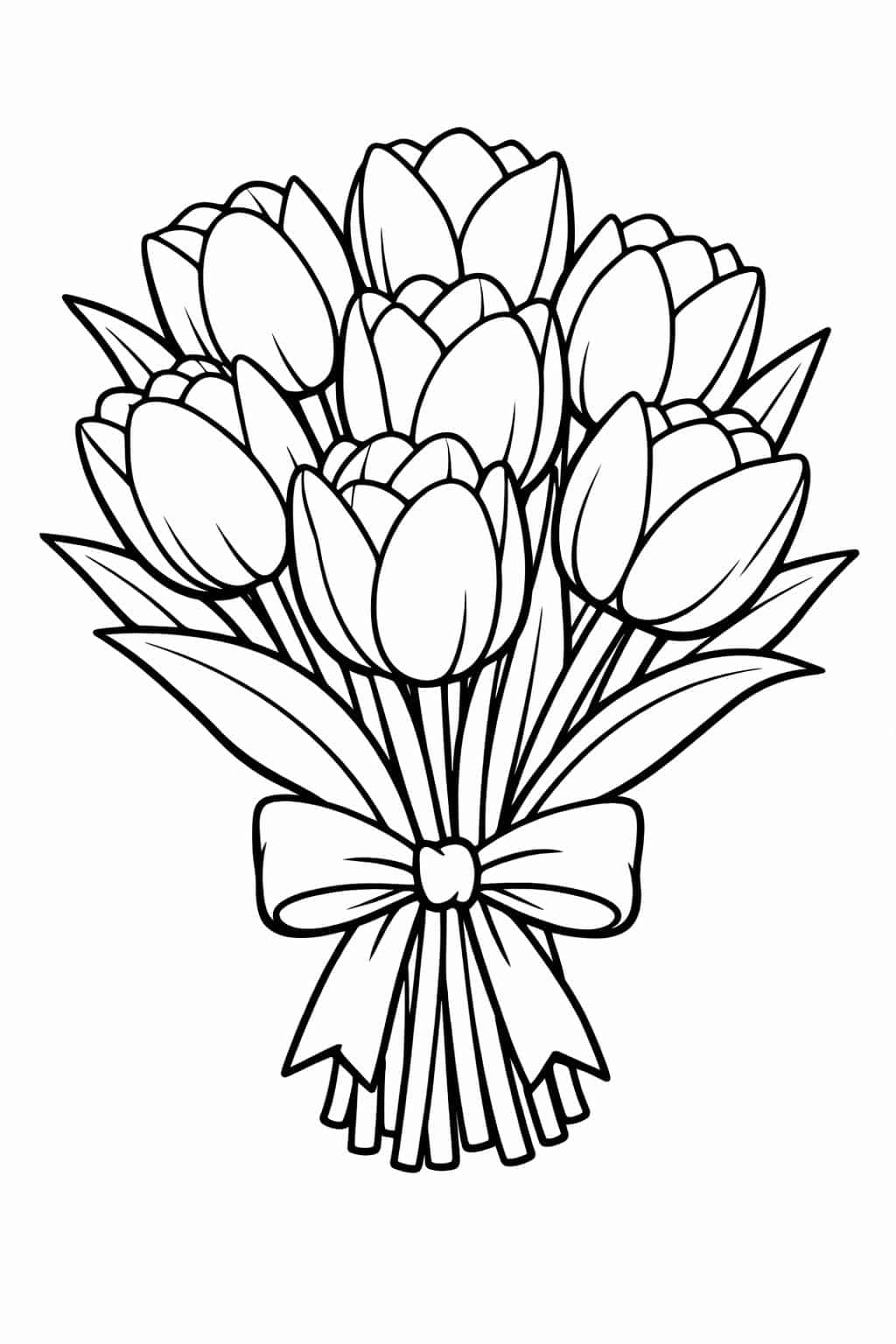 spring flowers | coloring pages | spring time coloring page | spring coloring pages