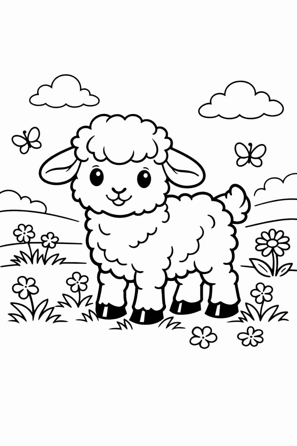 spring flowers coloring pages | spring time coloring page | spring coloring pages | spring animals