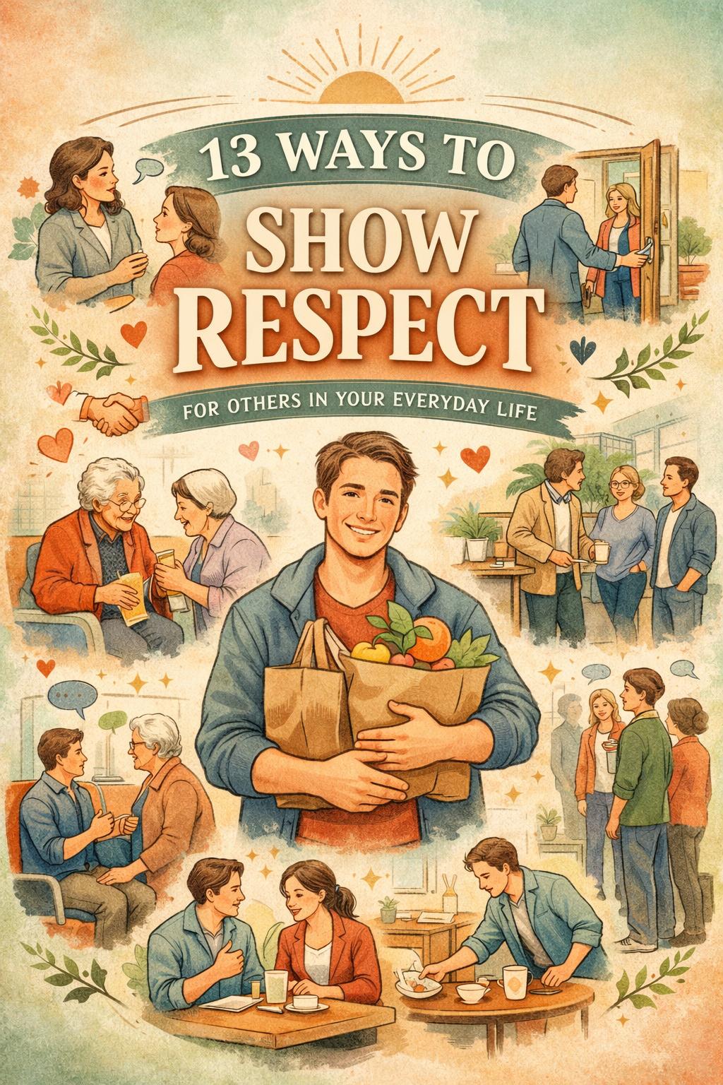 ways to show respect | what are 5 ways to show respect | ways to show respect to others