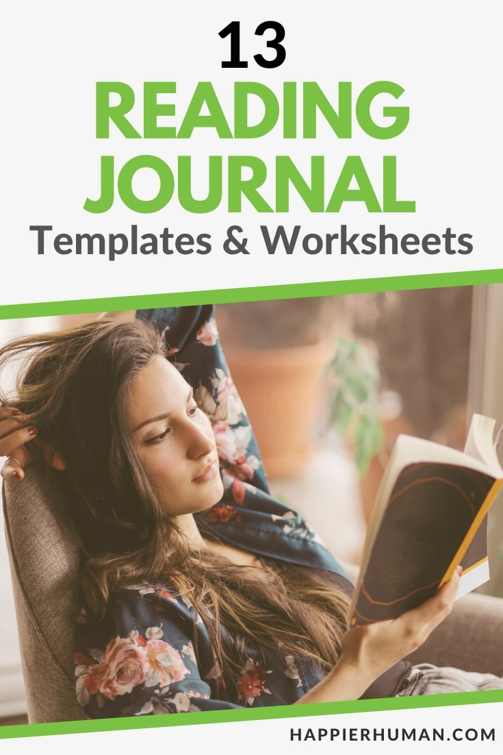 reading journal template | reading journal examples | reading journal worksheet