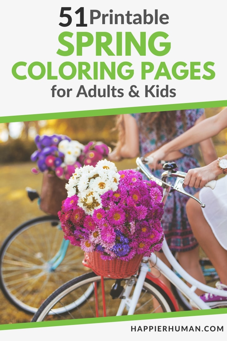 spring coloring pages | spring coloring pages printable pdf | spring coloring pages for adults