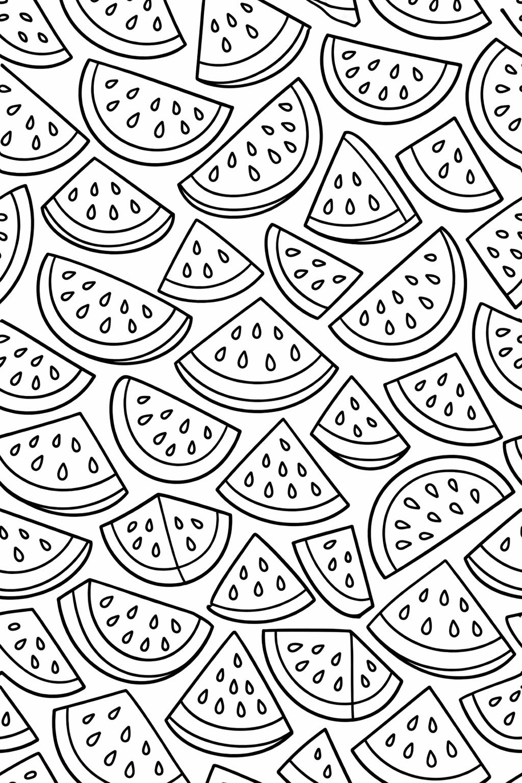 summer festival coloring page | music and celebration scene | fun event art