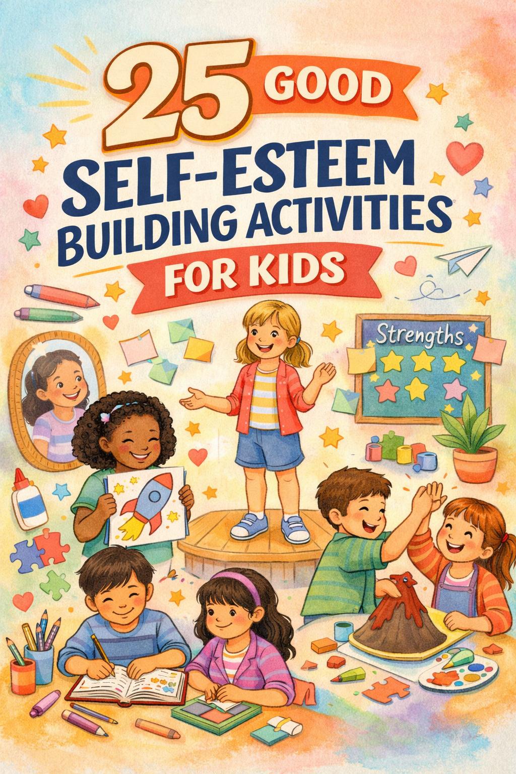 self esteem activities for kids | self esteem activities | self esteem