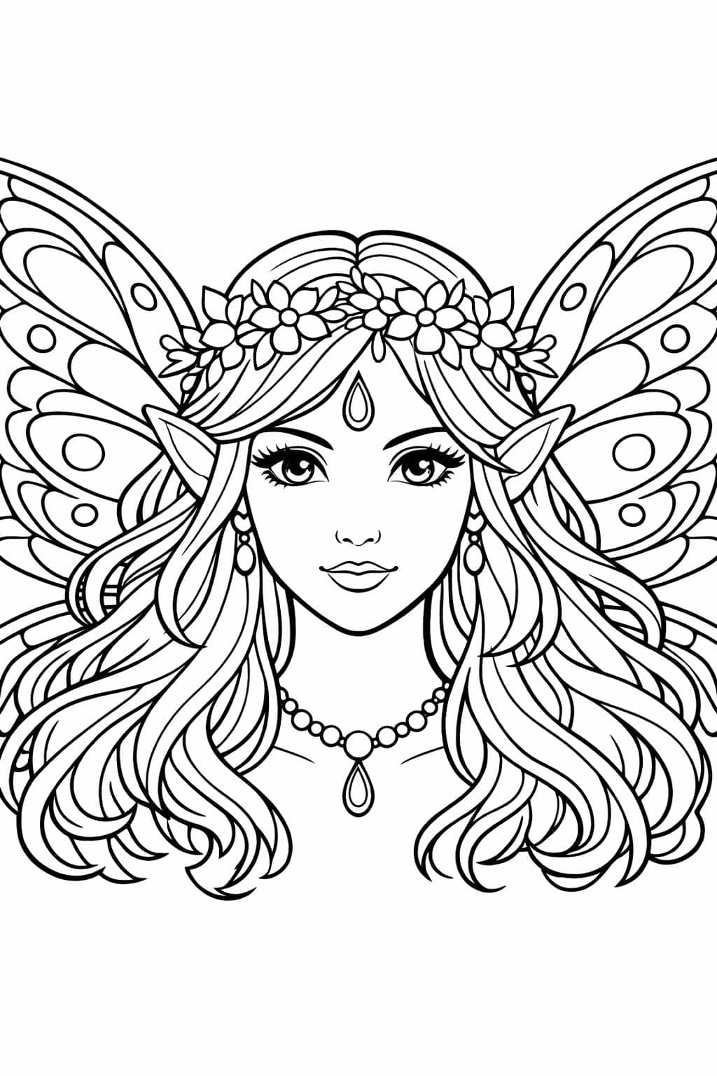 Spark your imagination with these beautiful fairy coloring pages! A magical activity for kids and adults alike. | Fairy Coloring Pages | Fantasy Coloring Sheets | Printable Fairy Art | Whimsical Coloring Fun | Enchanting Coloring Activities | Creative Fairy Printables | Magical Fantasy Art | Fairy-Themed Coloring Pages