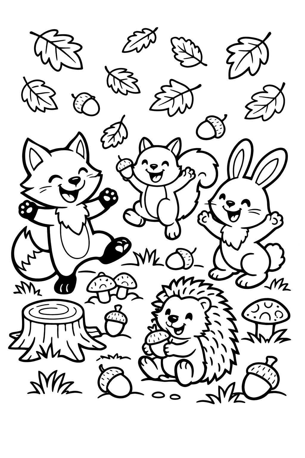 autumn leaf mandala coloring page | intricate leaf patterns | relaxing coloring page