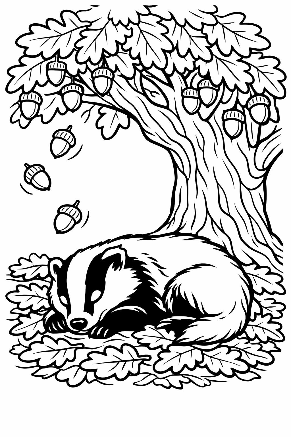 scarecrow coloring page | fall farm illustration | seasonal coloring sheet