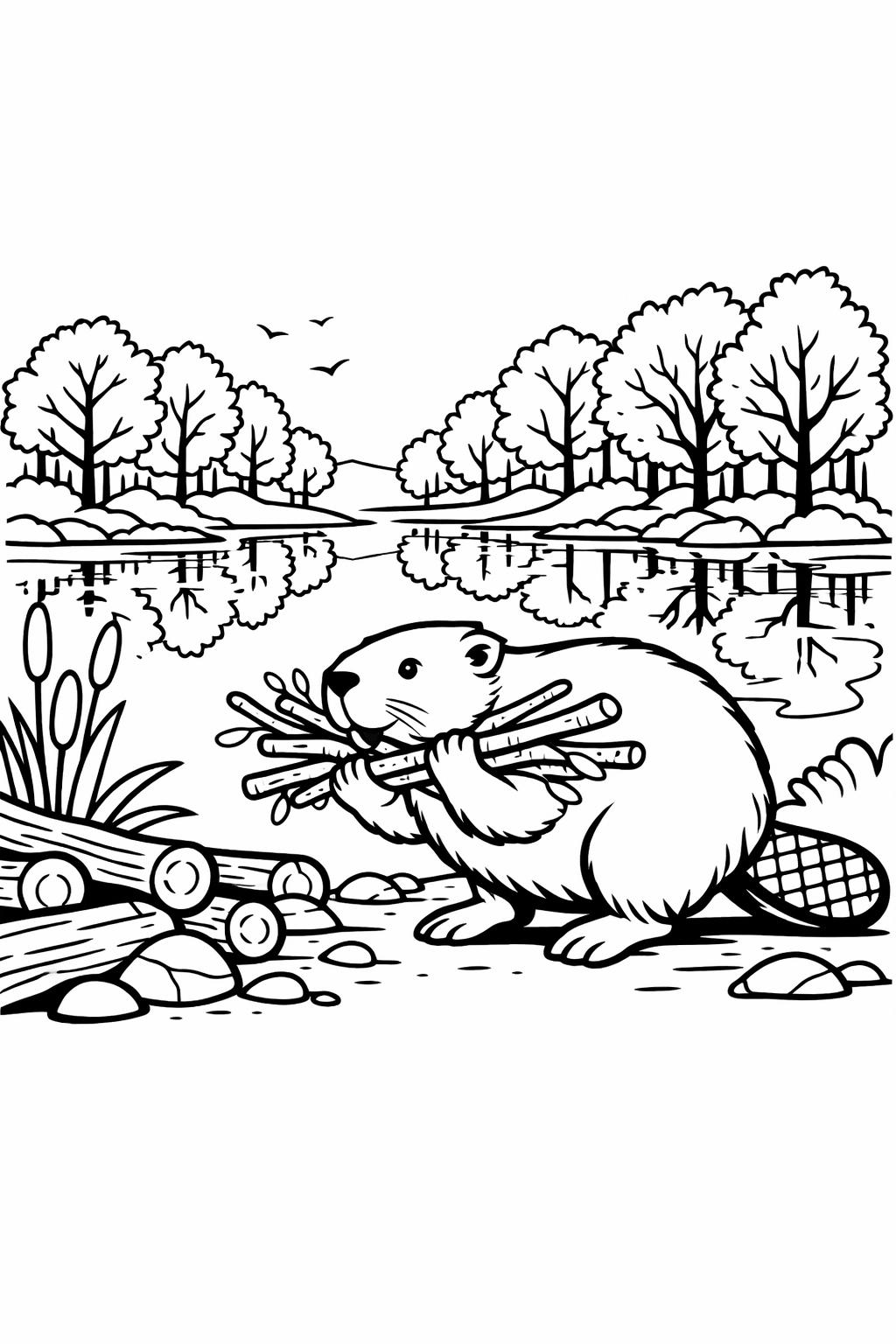 harvest basket coloring page | seasonal fruits and vegetables | fall artwork