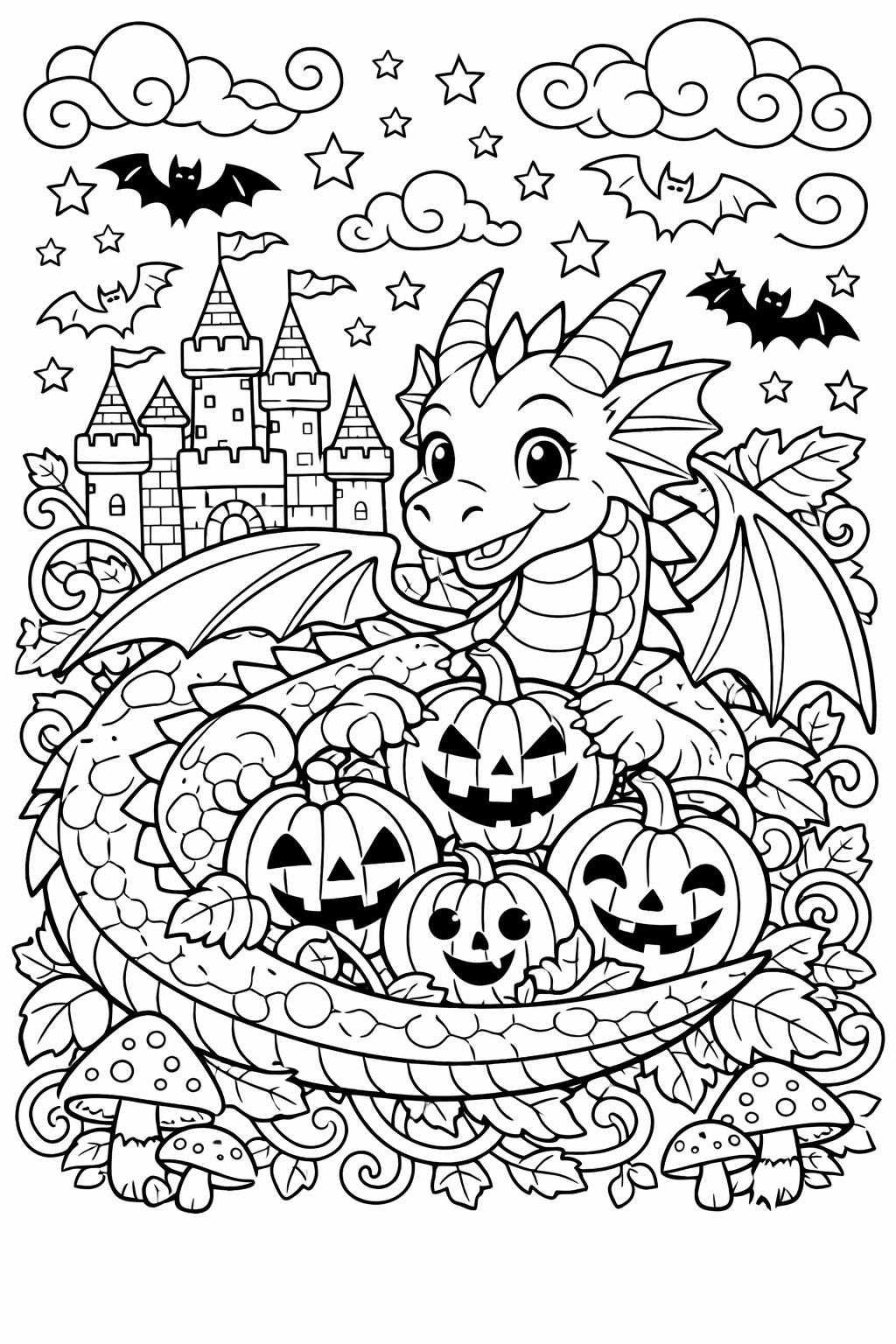 witch hat coloring page | magical Halloween accessory | creative coloring sheet