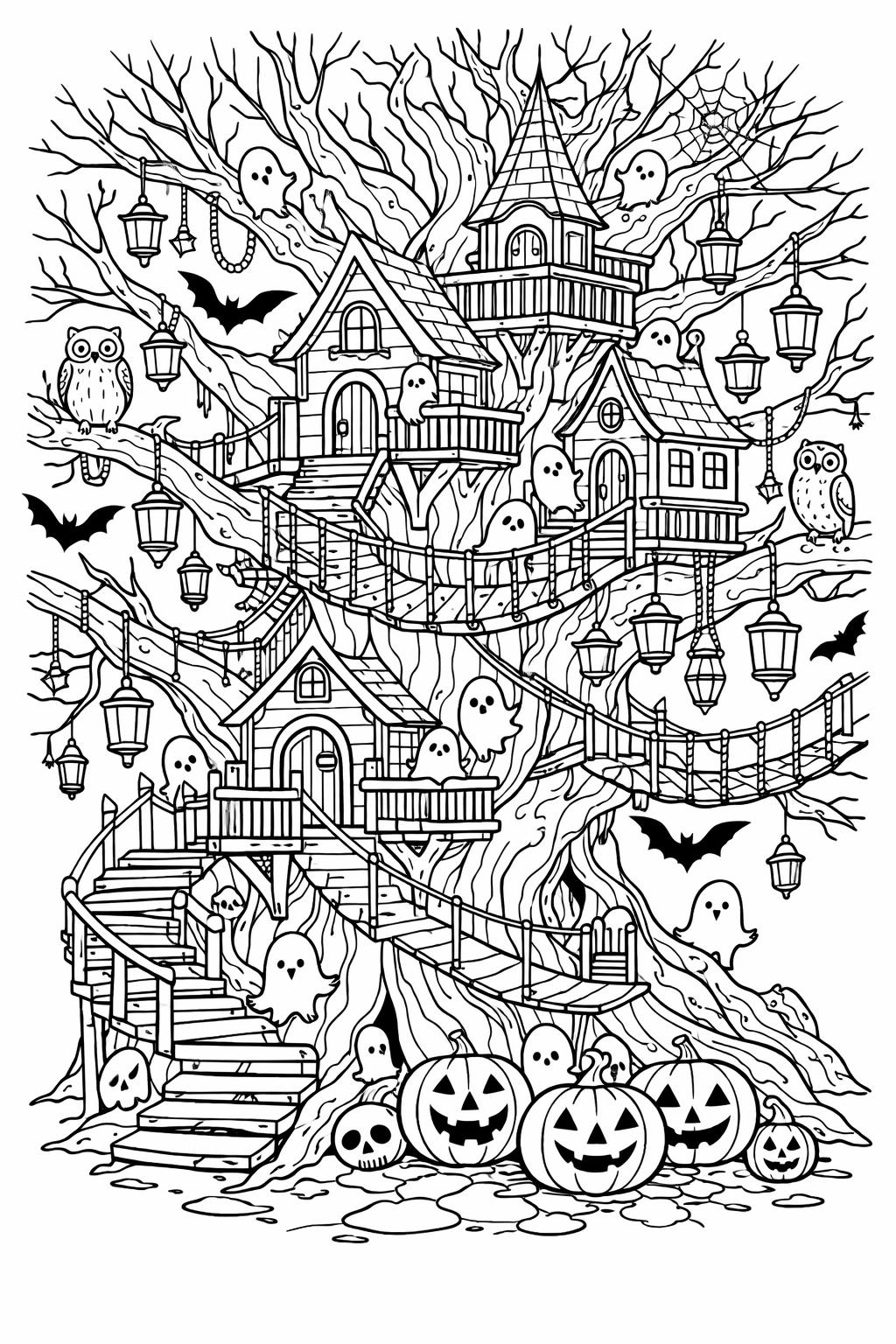 potion bottle coloring page | witchcraft themed illustration | creative artwork