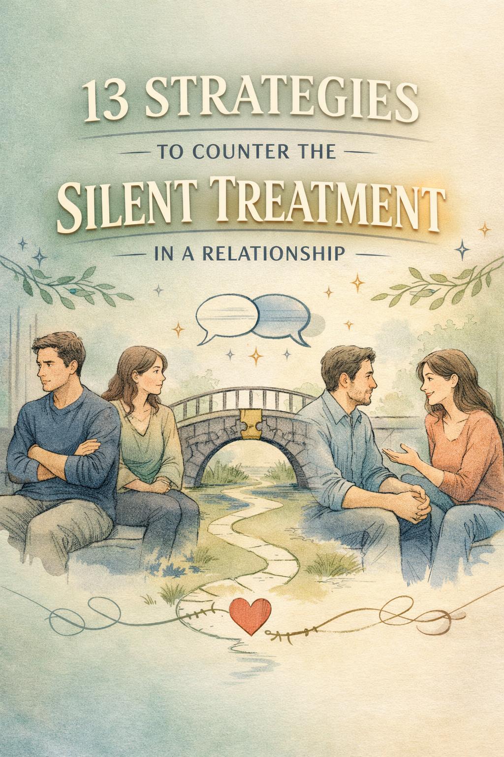 Respond to the silent treatment with calm communication, empathy, and self-care. Set boundaries, seek counseling if needed, and address issues to foster healthy dialogue and emotional well-beingSilent treatment | direct communication | empathy | emotional well-being | relationship dynamics | communication skills | self-care | counseling | positive psychology | Mental Health | Relationship Helptreatment