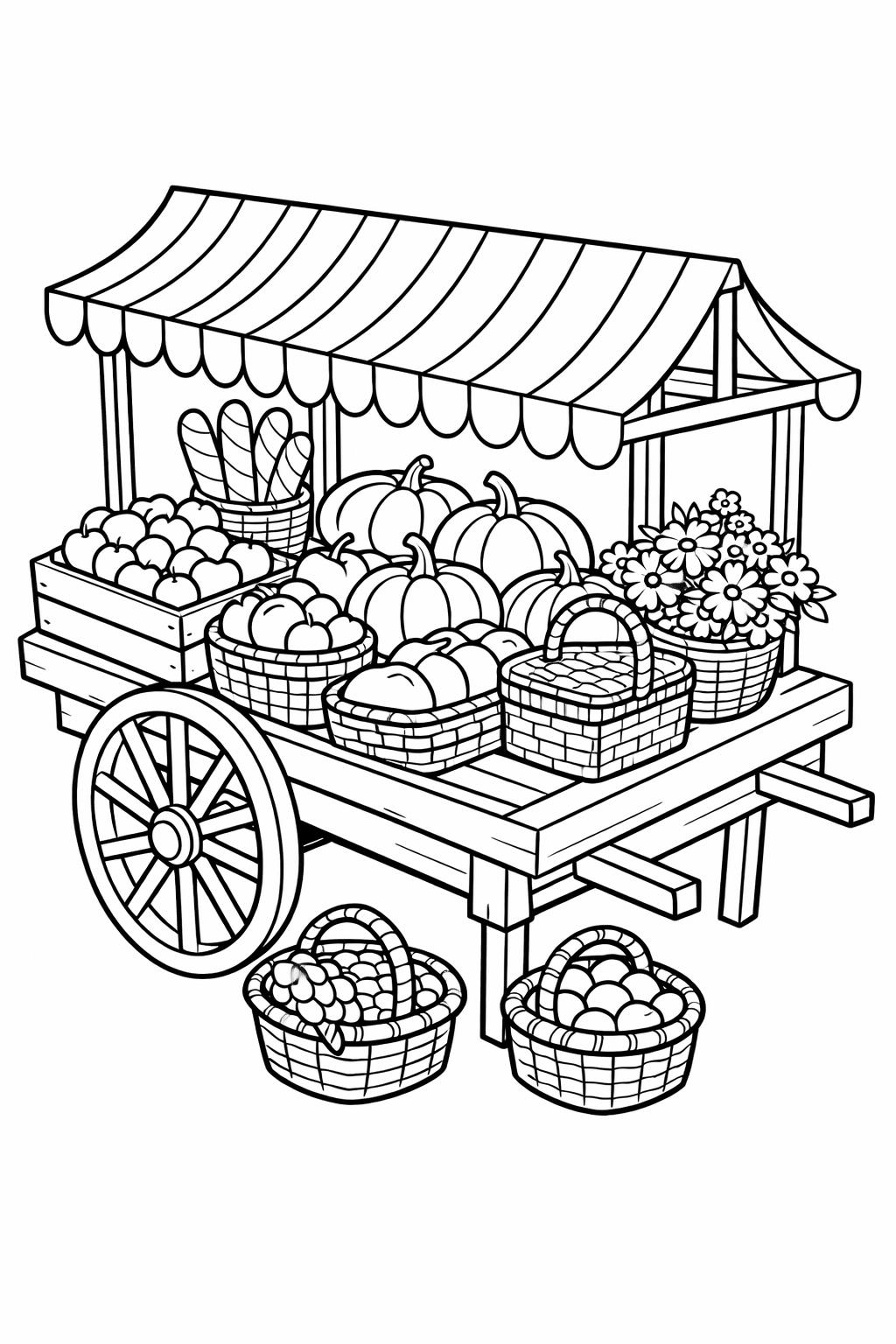 fall wreath coloring page | decorative autumn design | creative coloring page