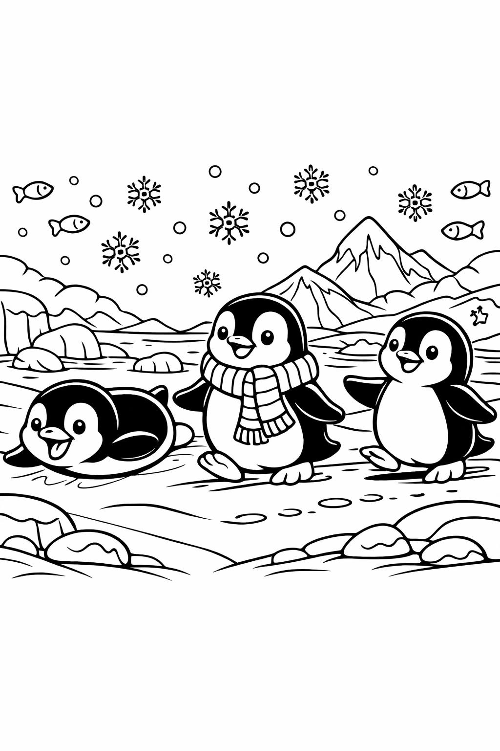 snowflake coloring page | intricate winter design | printable coloring activity
