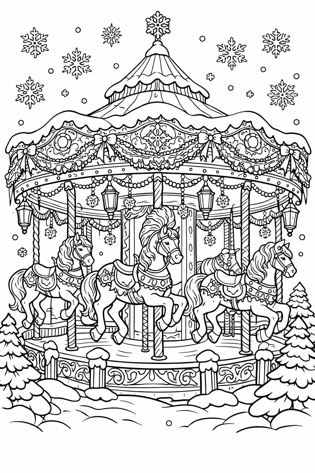 winter sweater coloring page | cozy clothing design | adult and kids coloring sheet