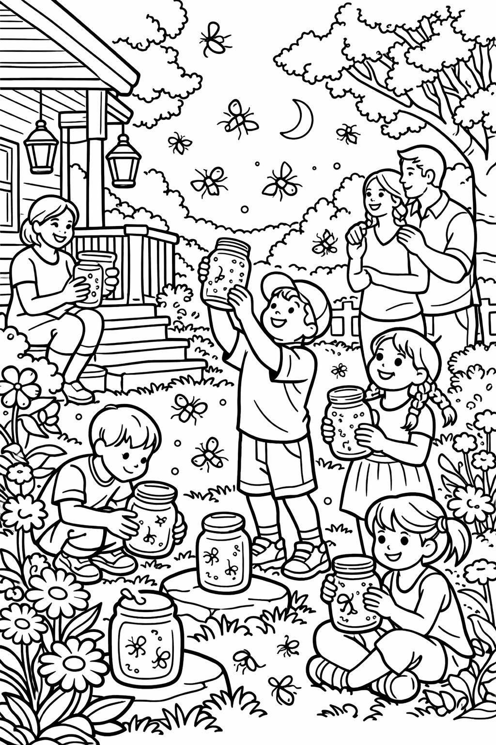beach umbrella coloring page | seaside relaxation scene | fun summer artwork