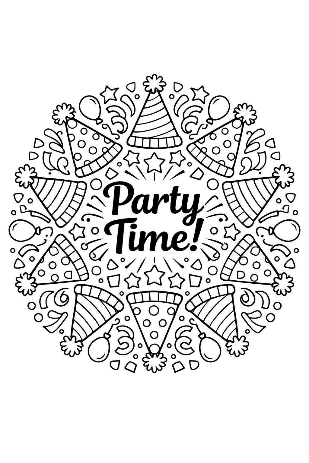 birthday candles coloring | glowing candle design | cake decoration art