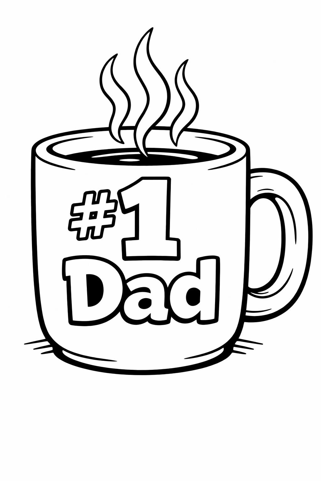 dad tools coloring page | hammer and wrench art | fathers day theme