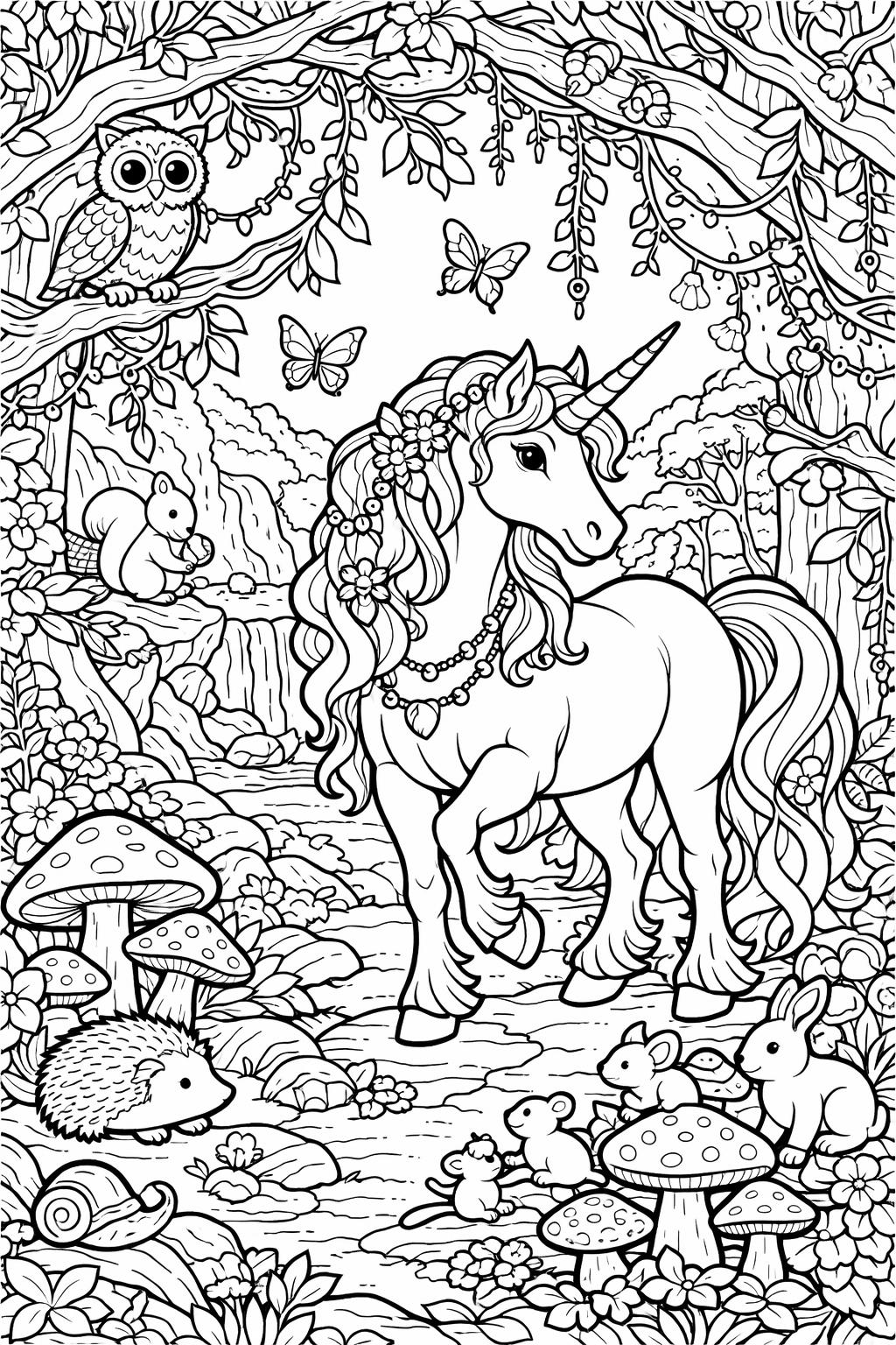 unicorn coloring pages for adults | unicorn coloring pages for adults pdf | unicorn images to print
