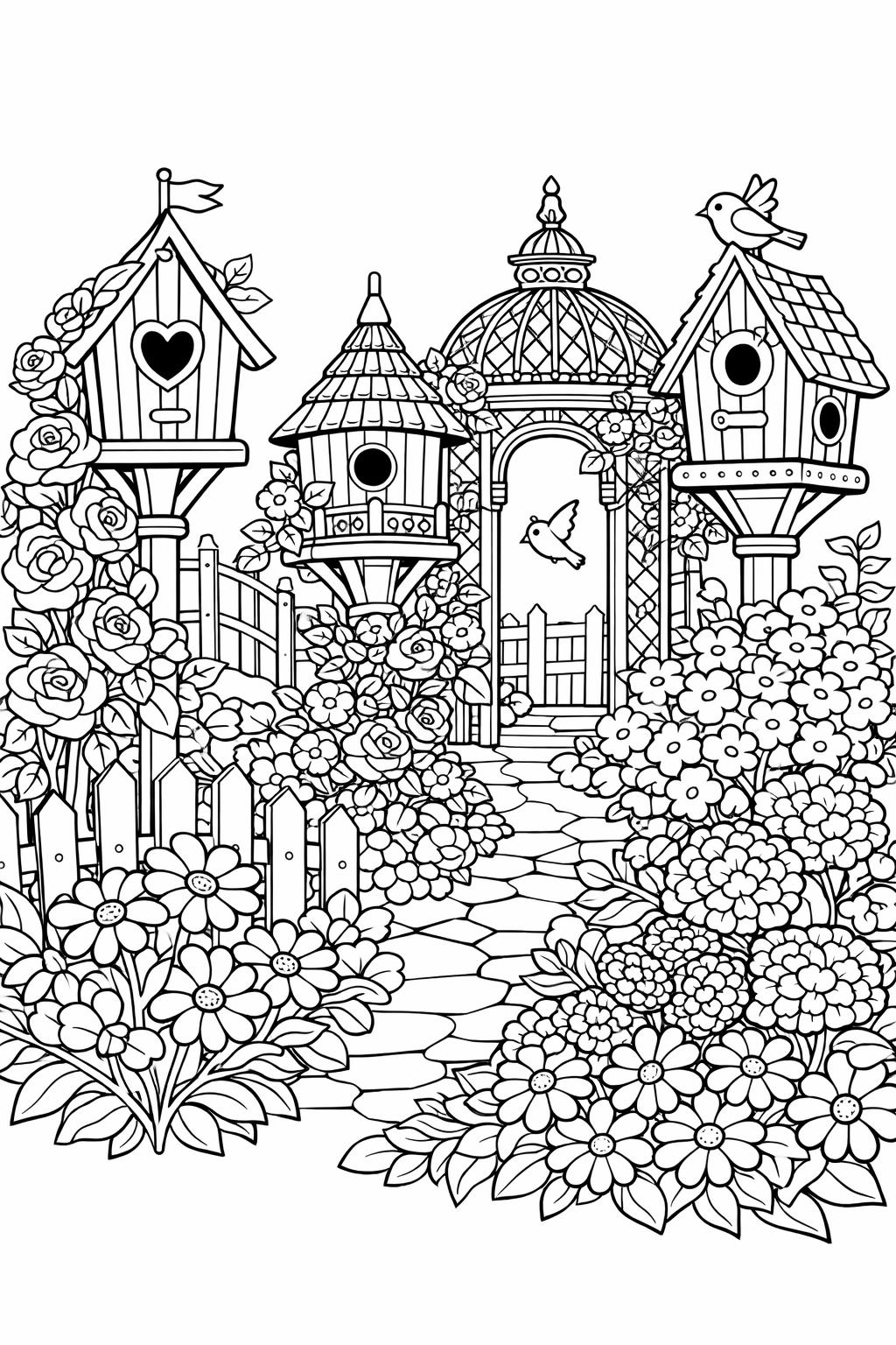 hibiscus coloring page | tropical flower illustration | botanical coloring page