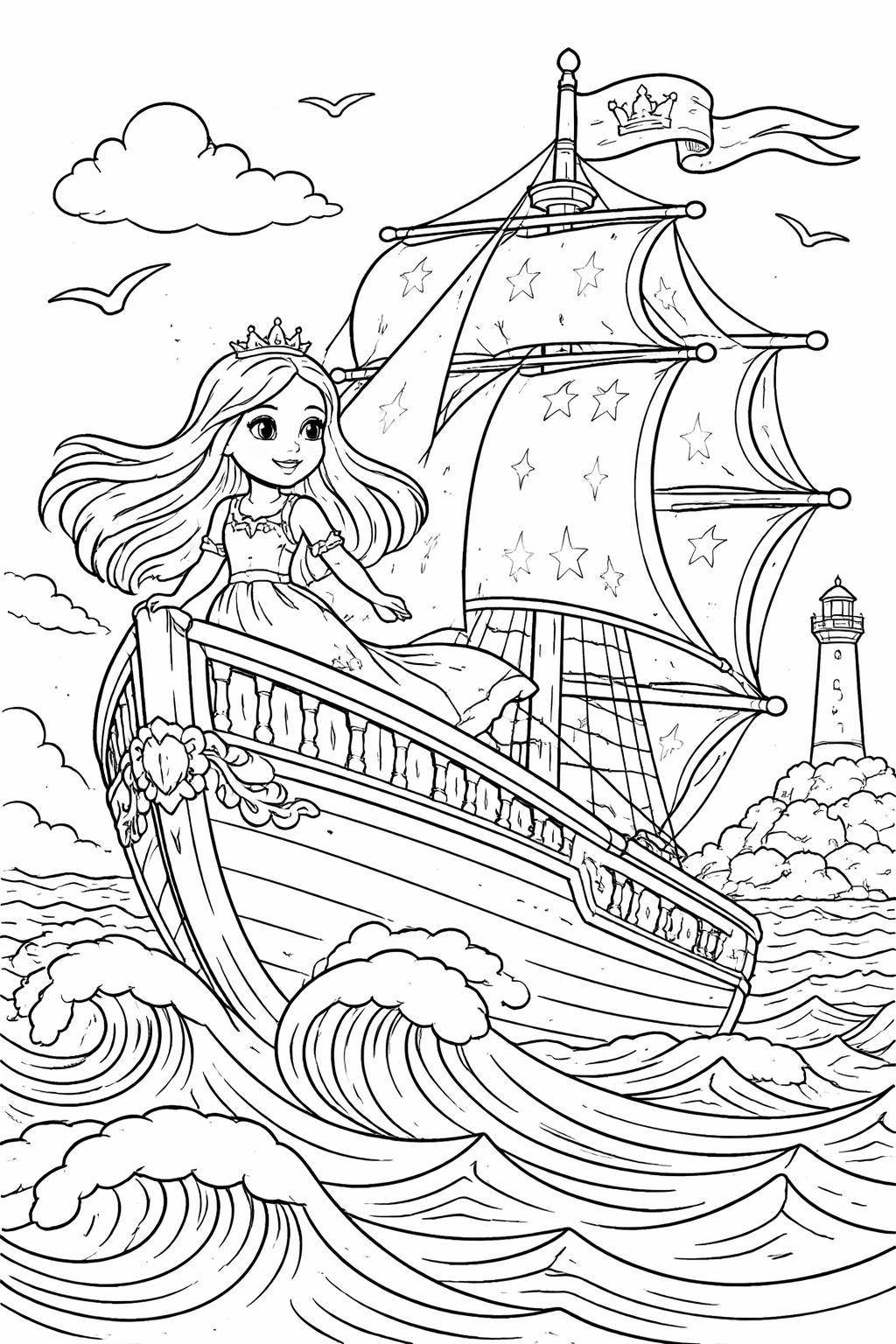princess coloring pages | whimsical fairy tale designs | printable kids activity