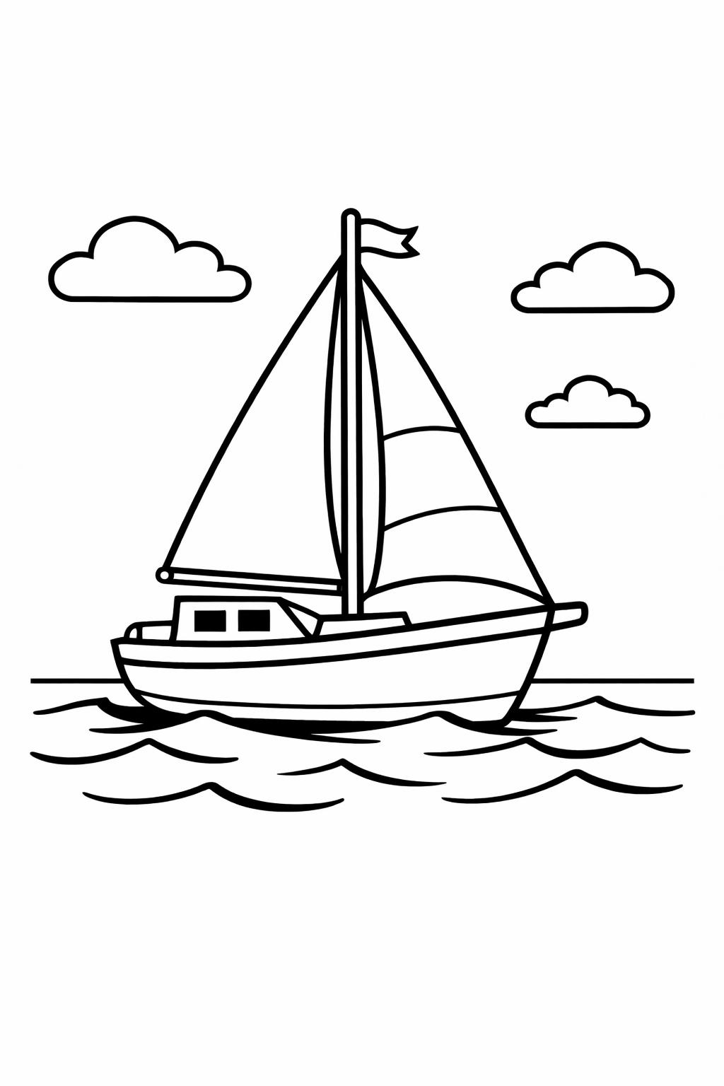 flower coloring page for seniors | easy floral design | peaceful coloring sheet