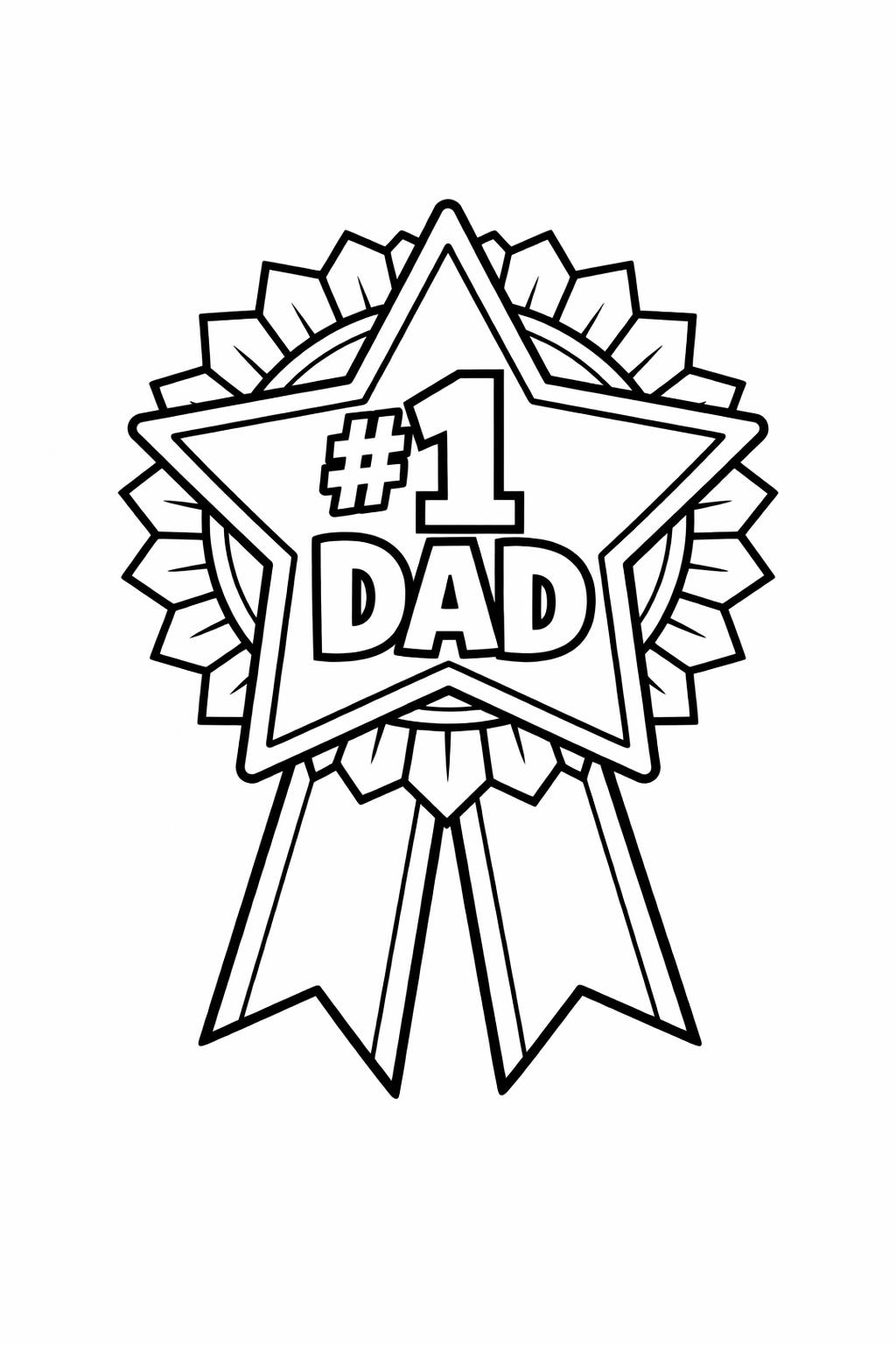 dad at work coloring page | office or job scene | fathers day theme art