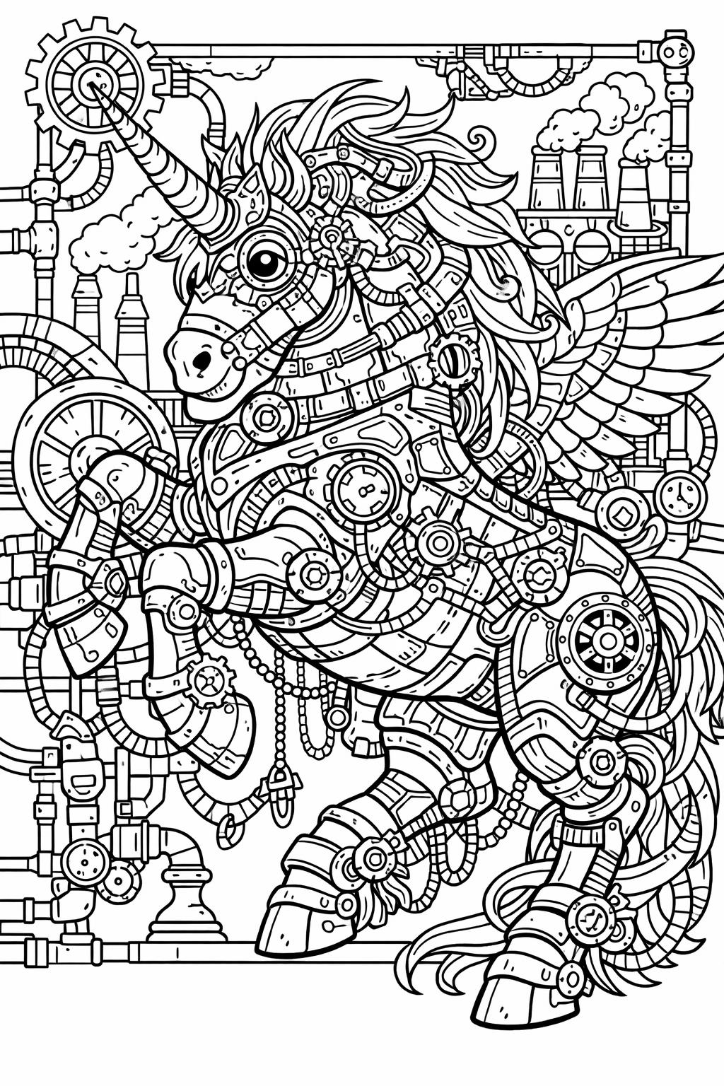 unicorn coloring pages for adults | unicorn coloring pages for adults pdf | unicorn images to print