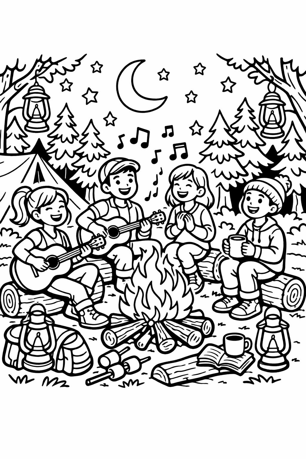 flip flop coloring page | beach sandal illustration | summer themed artwork