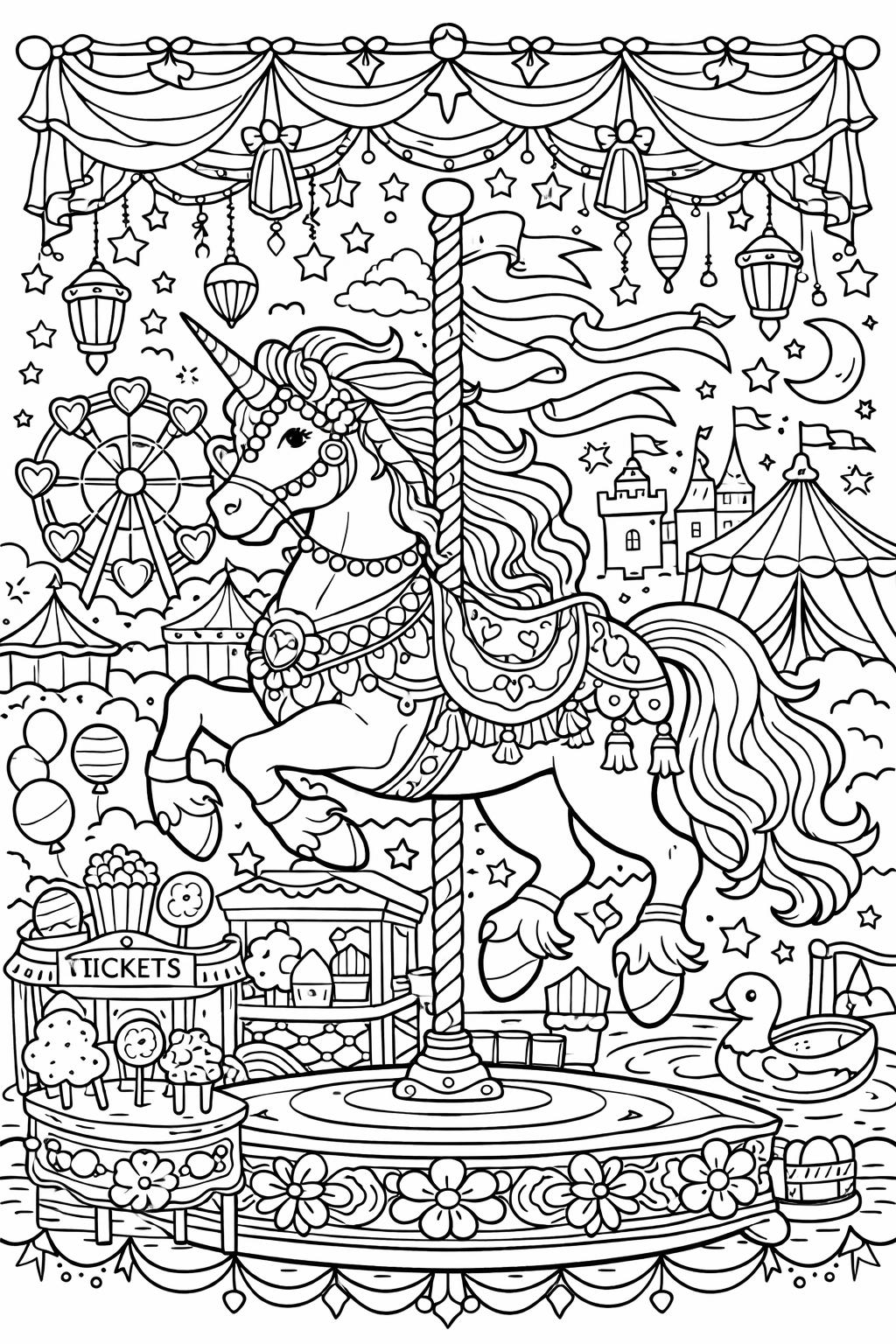 unicorn coloring pages for adults | unicorn coloring pages for adults pdf | unicorn images to print