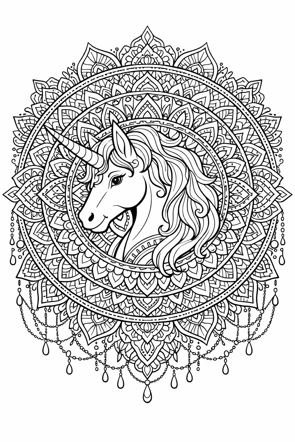 unicorn coloring pages for adults | unicorn coloring pages for adults pdf | unicorn images to print