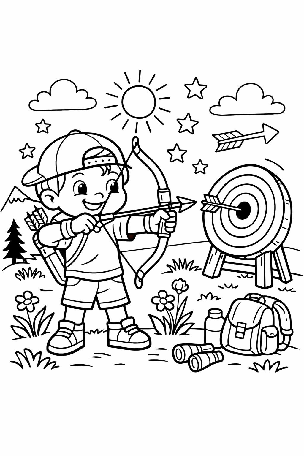 wrestling coloring page | wrestling athlete scene | competitive sports artwork