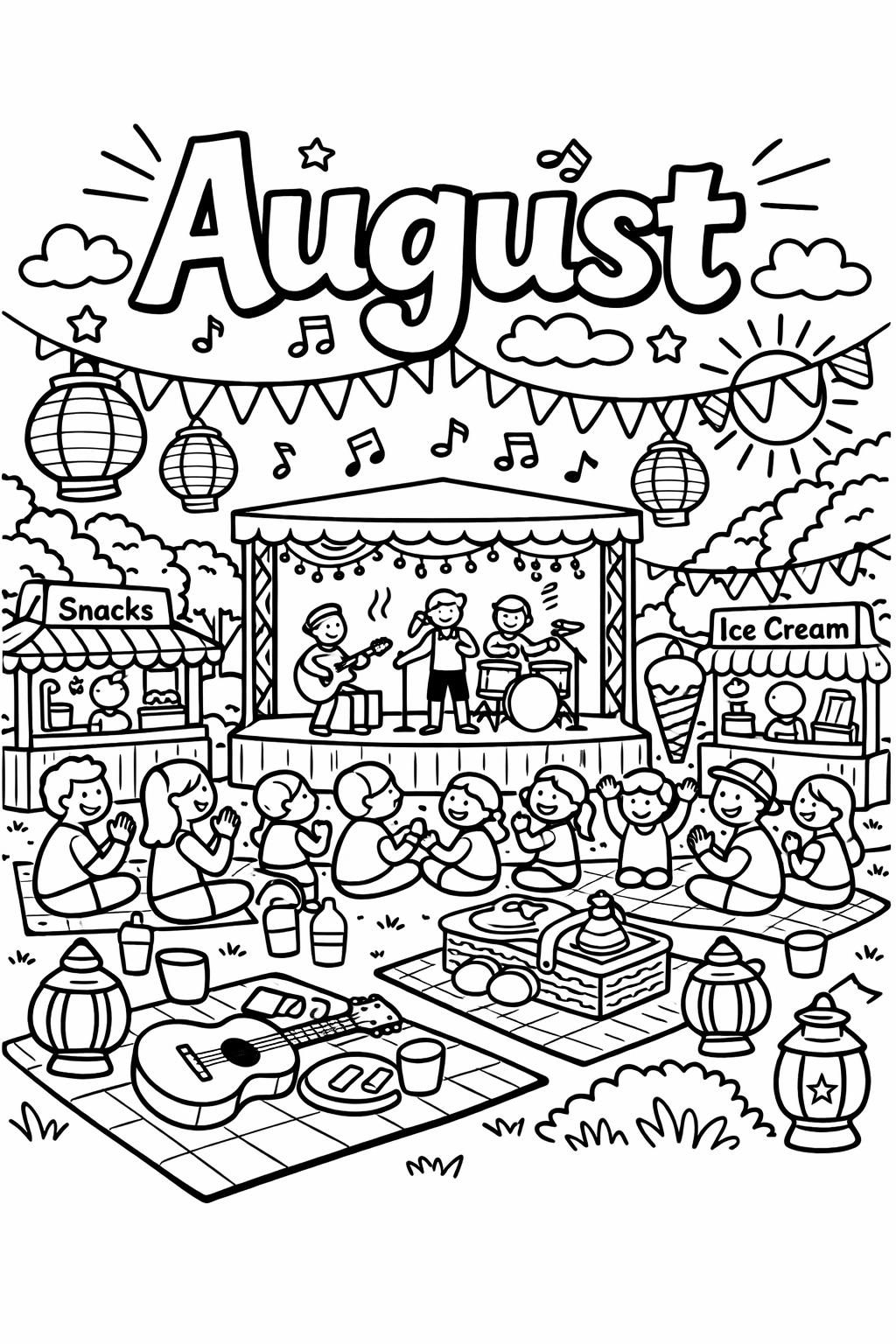 flip flop coloring page | beach sandal artwork | playful summer design